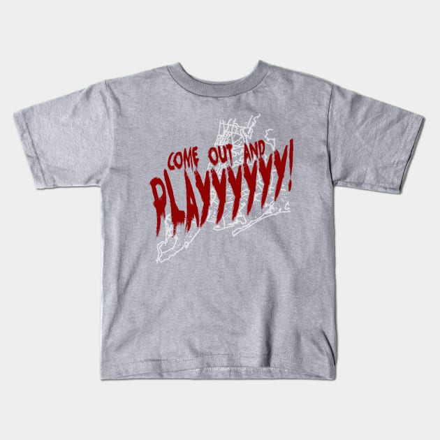 Come Out and Play! Kids T-Shirt by PopCultureShirts